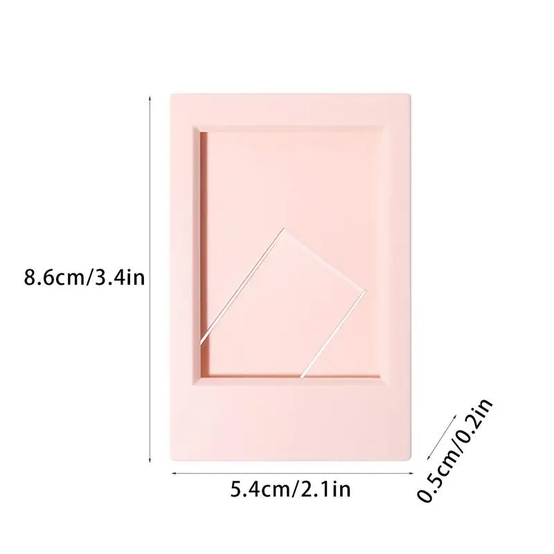 芸術的なUV保護額縁、卓上およびデスクトップディスプレイ用の垂直フィルムフレーム、3インチフィルム
