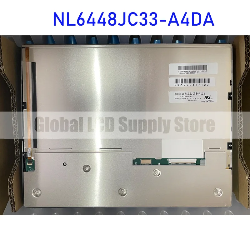 

NL6448JC33-A4DA 10.4 Inch Original LCD Display Screen Panel for NLT Brand New Fast Shipping Before 100% Tested