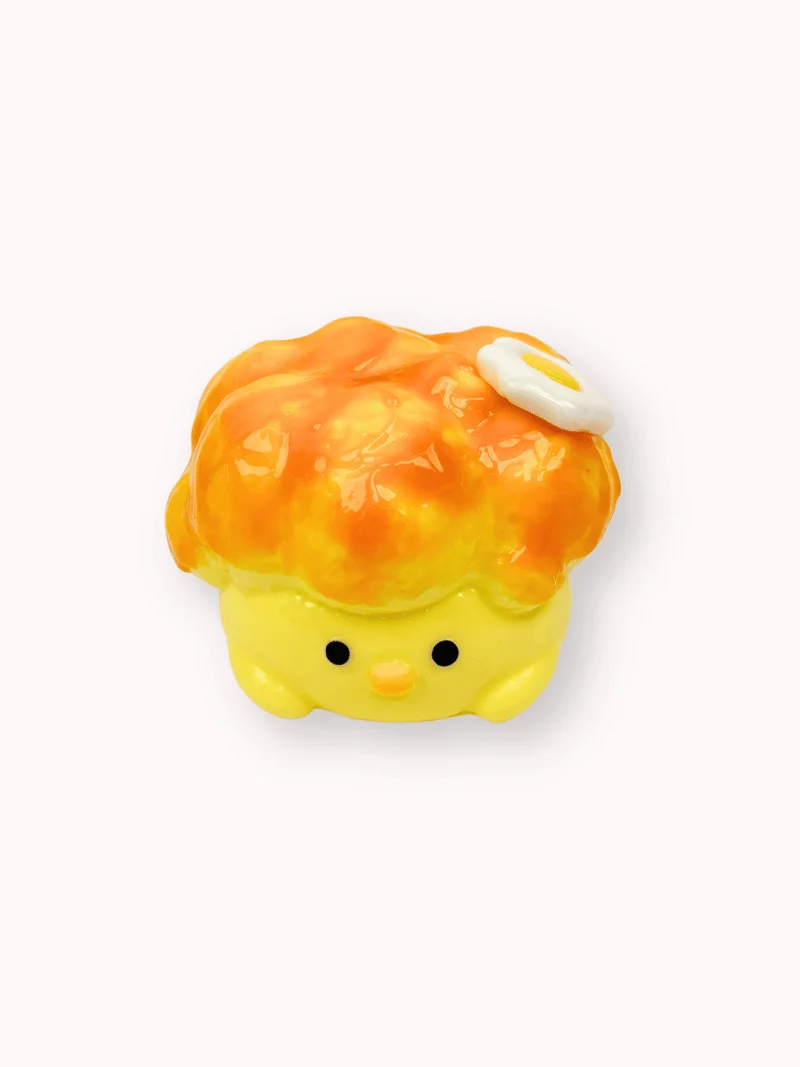 

Food Grade Silicone Chicken Popcorn Handmade Taba Squishy Toy