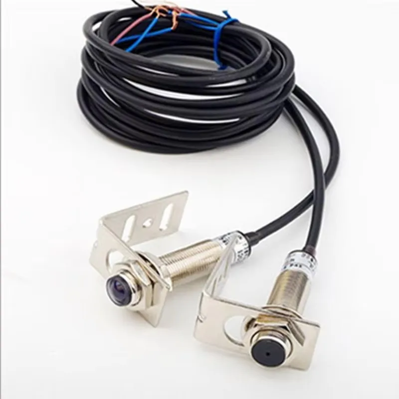 Image 5: Commutateur photoélectrique Laser, lumière rouge Visible Ultra Distance, M12JG-30N1 NPN