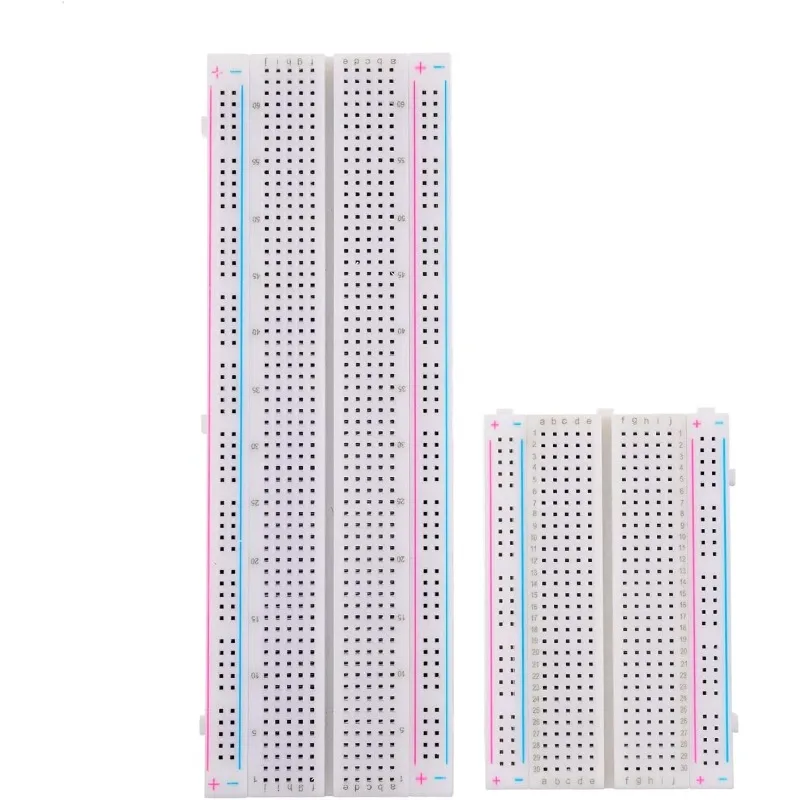 3.3V/5V MB-102 Breadboard Power Module+400 830 Points Solderless Prototype Bread Board for DIY Kit with 65 Flexible Jumper Wire
