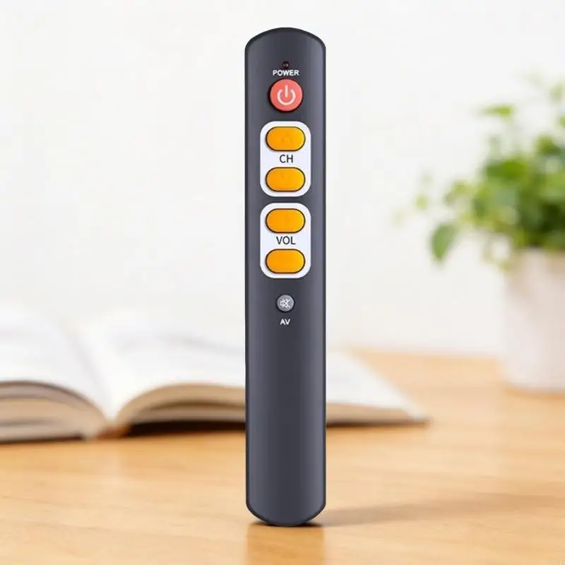 K3NB Ergonomic Learning Remote Control With 6 Large Button Intelligent Controller view 3