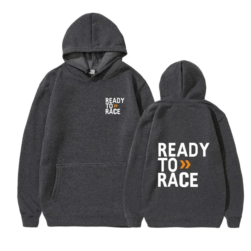 Autumn Winter Women Men Sweatshirt Ready To Race Enduro Cross Motocross Bitumen Bike Tracksuit Pullover Hoodie Streetwear Tops