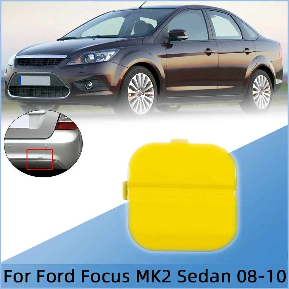 

Car Rear Bumper Towing Hook Eye Cover Cap For Ford Focus II MK2 2008 2009 2010 Sedan Saloon 8M59-F17K922-AA 1521717 Hauling Lid