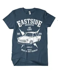 Trabant Eastside Engineering T-Shirt Trabi Eastern Cult GDR Retro Two Stroke Cardboard IFA