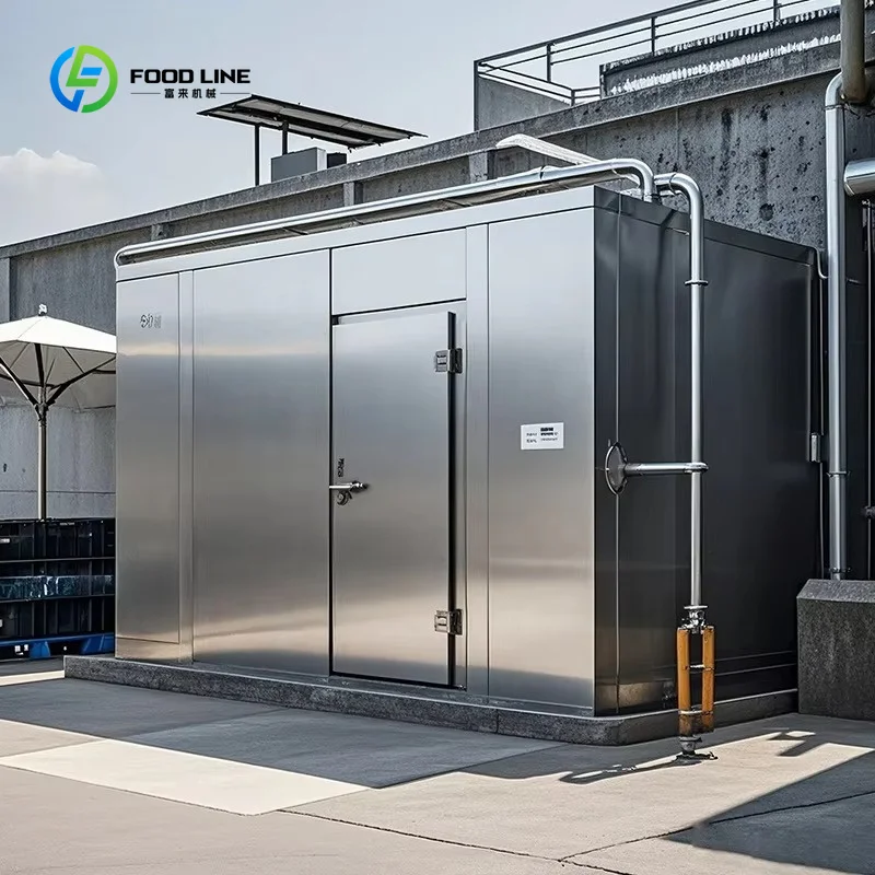 Customized Solar Supported Movable Stainless Steel Cold Room Container, Fast Cooling Cold Chain Box for Cold Transport Storage
