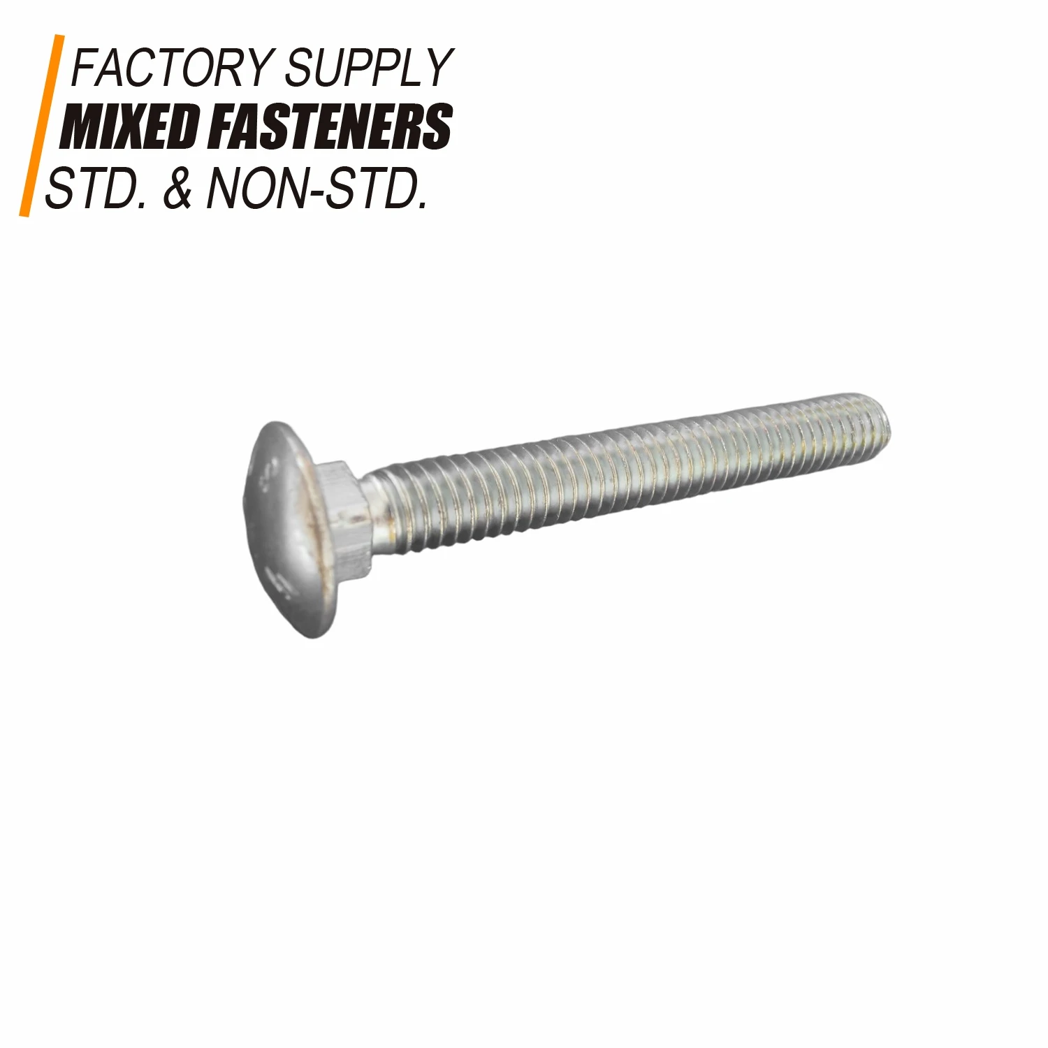 

Болт с шестигранной головкой из нержавеющей стали класса DIN A2-70, болт с грибовидной кареткой