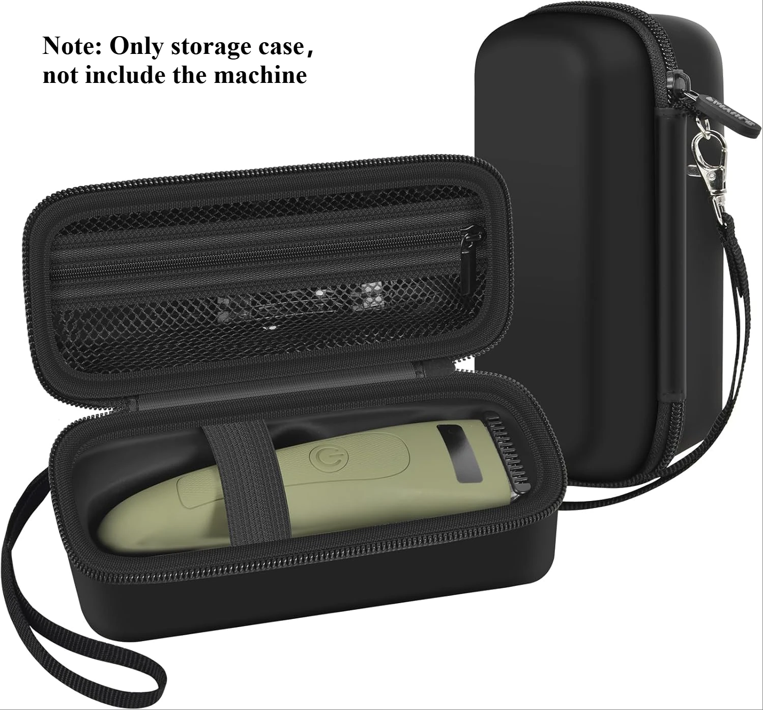 （Case only) Electric Beard Shaver Storage bag organizer for MANSPOT for Meridian Body Hair Trimmer/ for LADYSPOT Pubic Razor