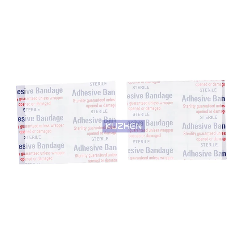 /Kuz/10PCs Hypoallergenic Non-woven Adhesive Wound Dressing Band Aid Bandage