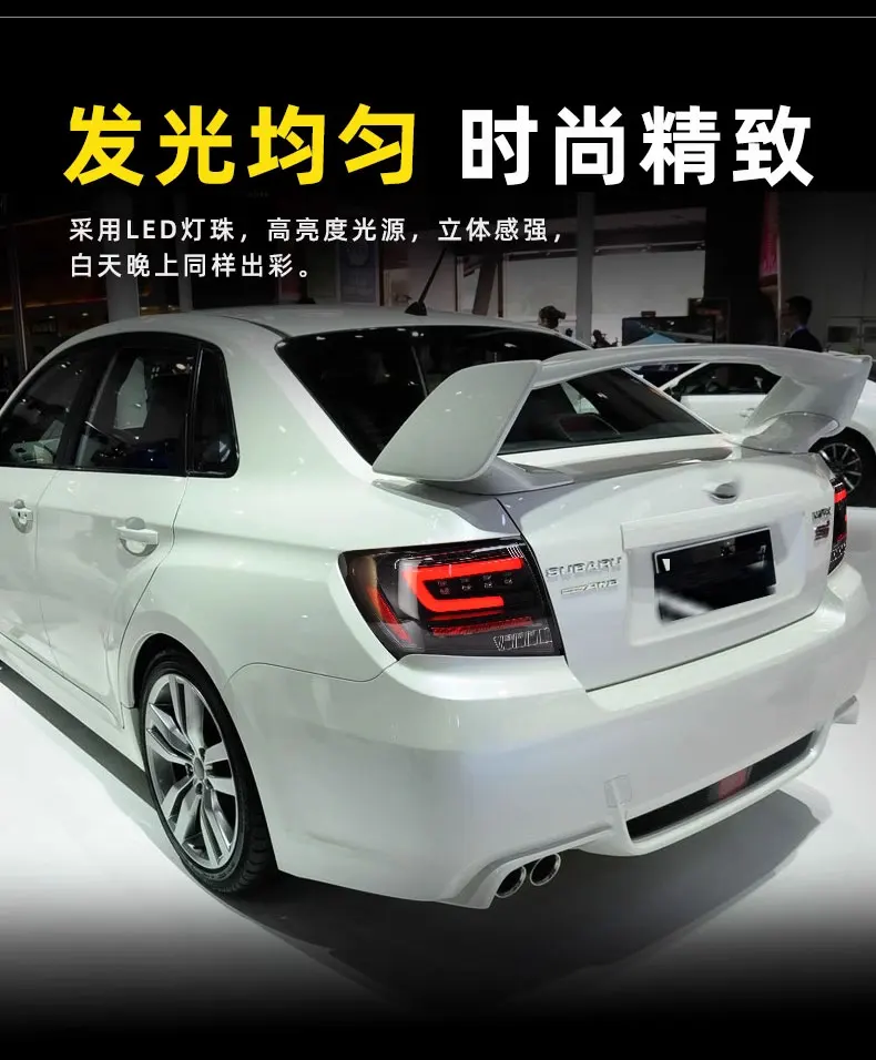 

Tail Lamp for Subaru WRX LED Tail Light 2008-2014 Impreza Rear Fog Brake Turn Signal Automotive Accessories