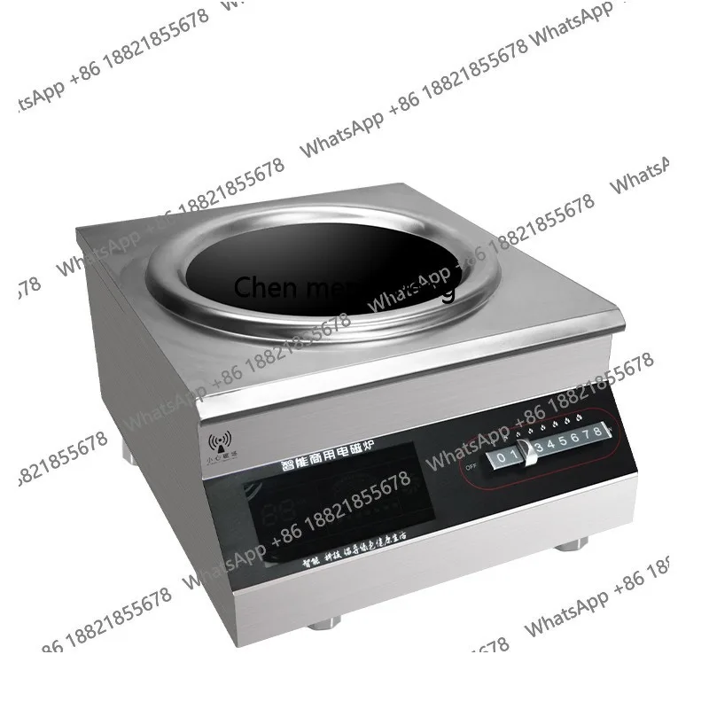 

10000W Flat Stir Fry High Power Induction Cooker Commercial Kitchen Factory Catering Shop Commercial Induction Cooker