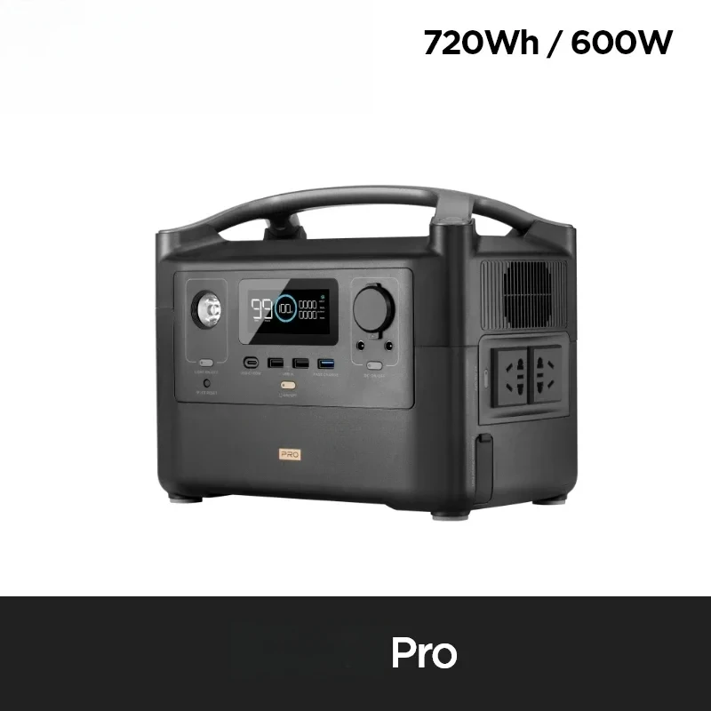 

Внешний мобильный аккумулятор EcoFlow River Pro 220 В, портативный резервный аварийный аккумулятор с быстрой зарядкой