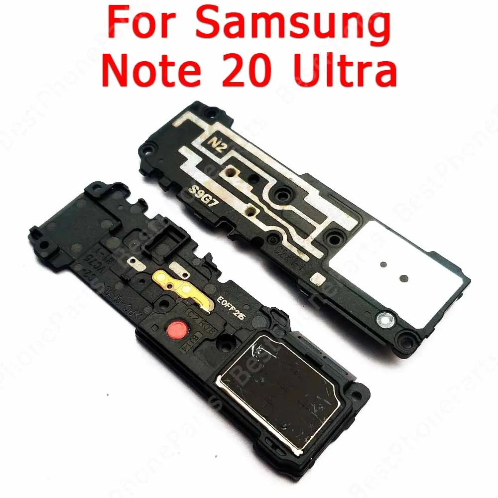 For Samsung Galaxy Note 20 Ultra 4G 5G N985 N986 Loudspeaker Sound Module Loud Speaker Board Buzzer Ringer Spare Parts