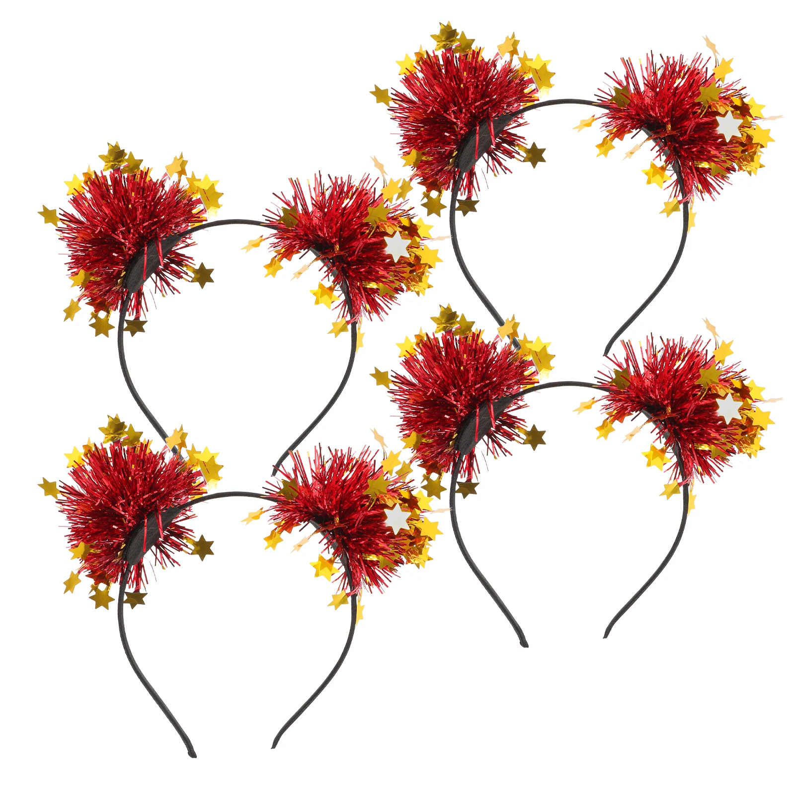 

4 Pcs Headb Headb s Christmas Sparkle Star Headb Girl Hair Accessories Party Wedding Birthday