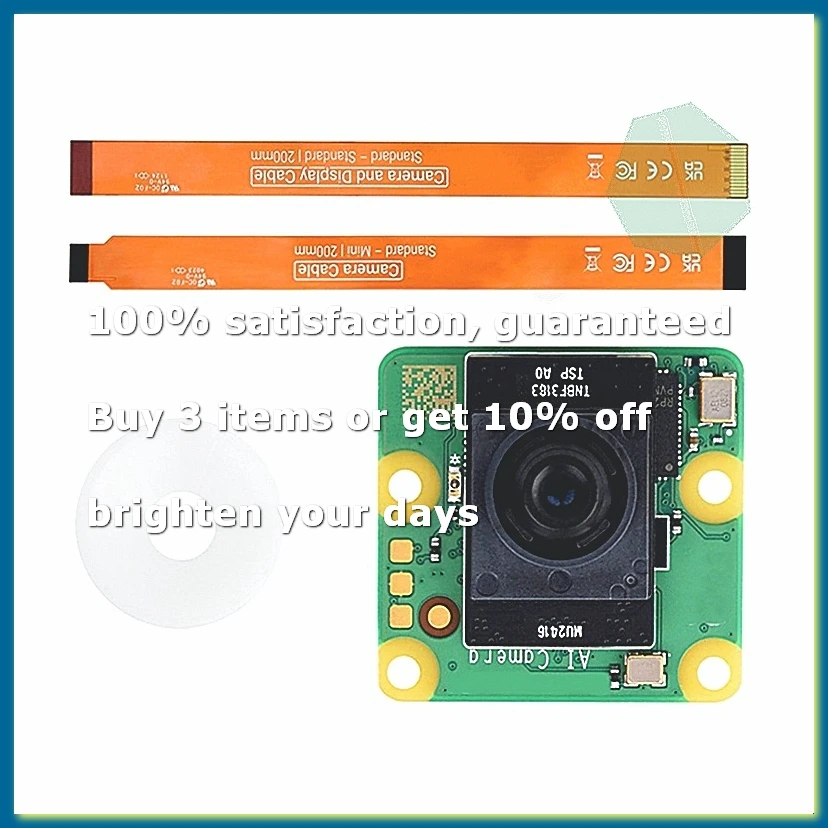 For AI Camera 12.3MP with IMX500 AI Sensor RP2040 MCU for-A09I