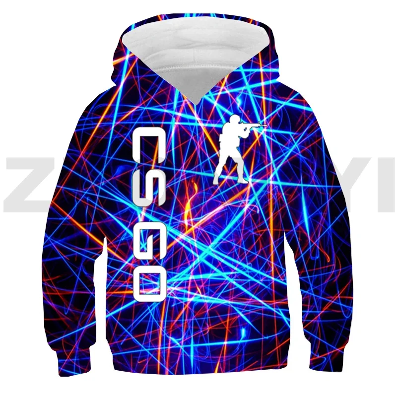 

Anime CS GO 3D Hoodie Shooting War Game CSGO Sweatshirts Kid Cartoon Streetwear Fashion Harajuku Tracksuit Hip Hop Sport Clothes