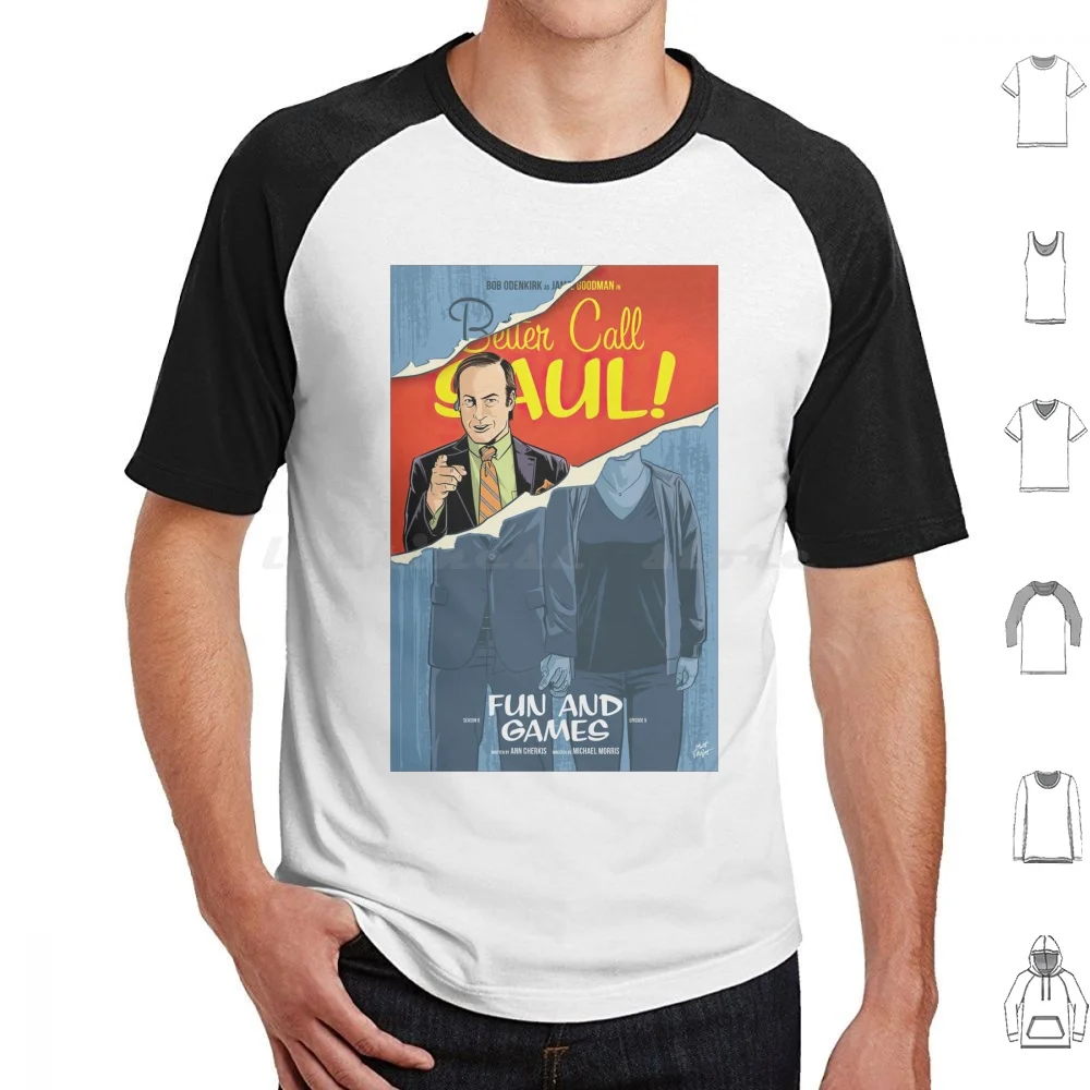 Better Call Saul Fun And Games T Shirt Big Size 100% Cotton Attorney Attorney At Law Better Call Saul Funny Lawyer Law Lawyer
