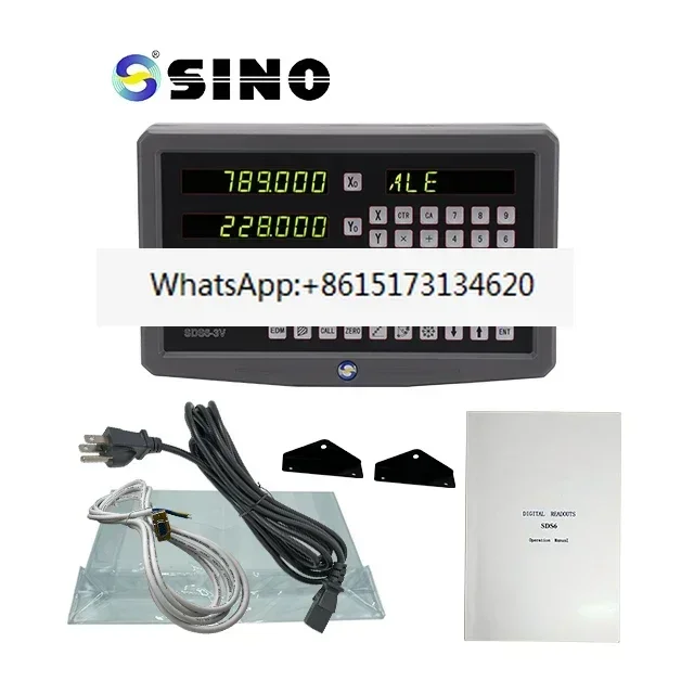 SINO SDS6-3V lathe machine dro digital readout scale for lathe machine dro