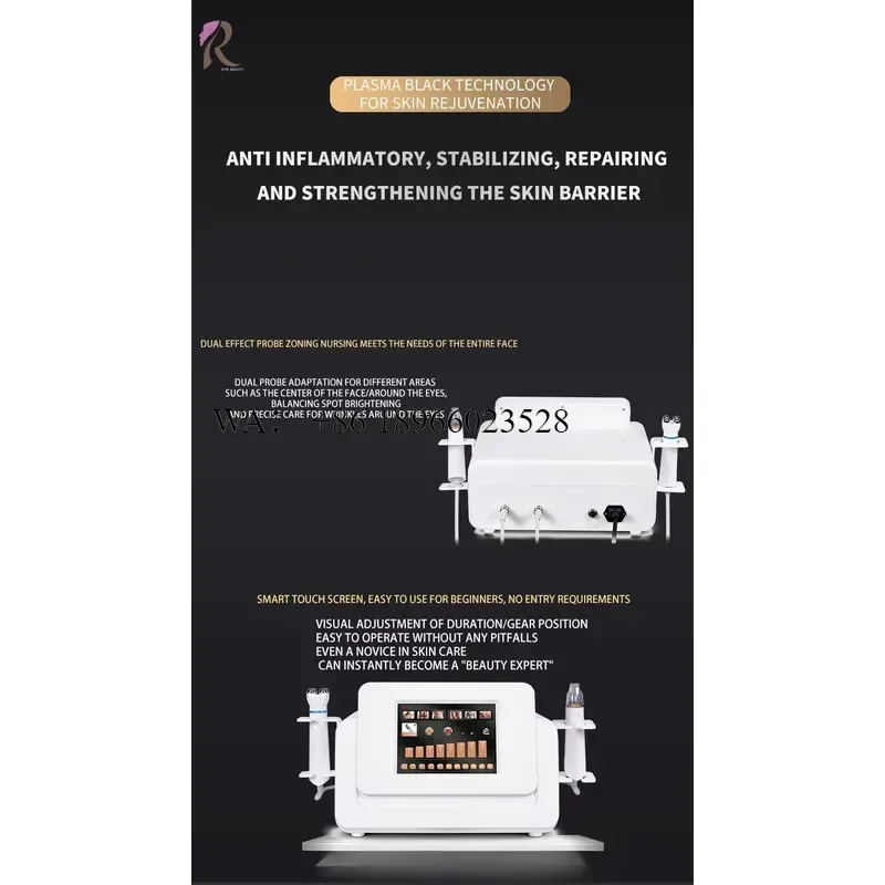 WMWMNU Portable Non Invasive Plasma Beauty Device for Rejuvenation Fine Line Reduction Barrier Repair Home Facial