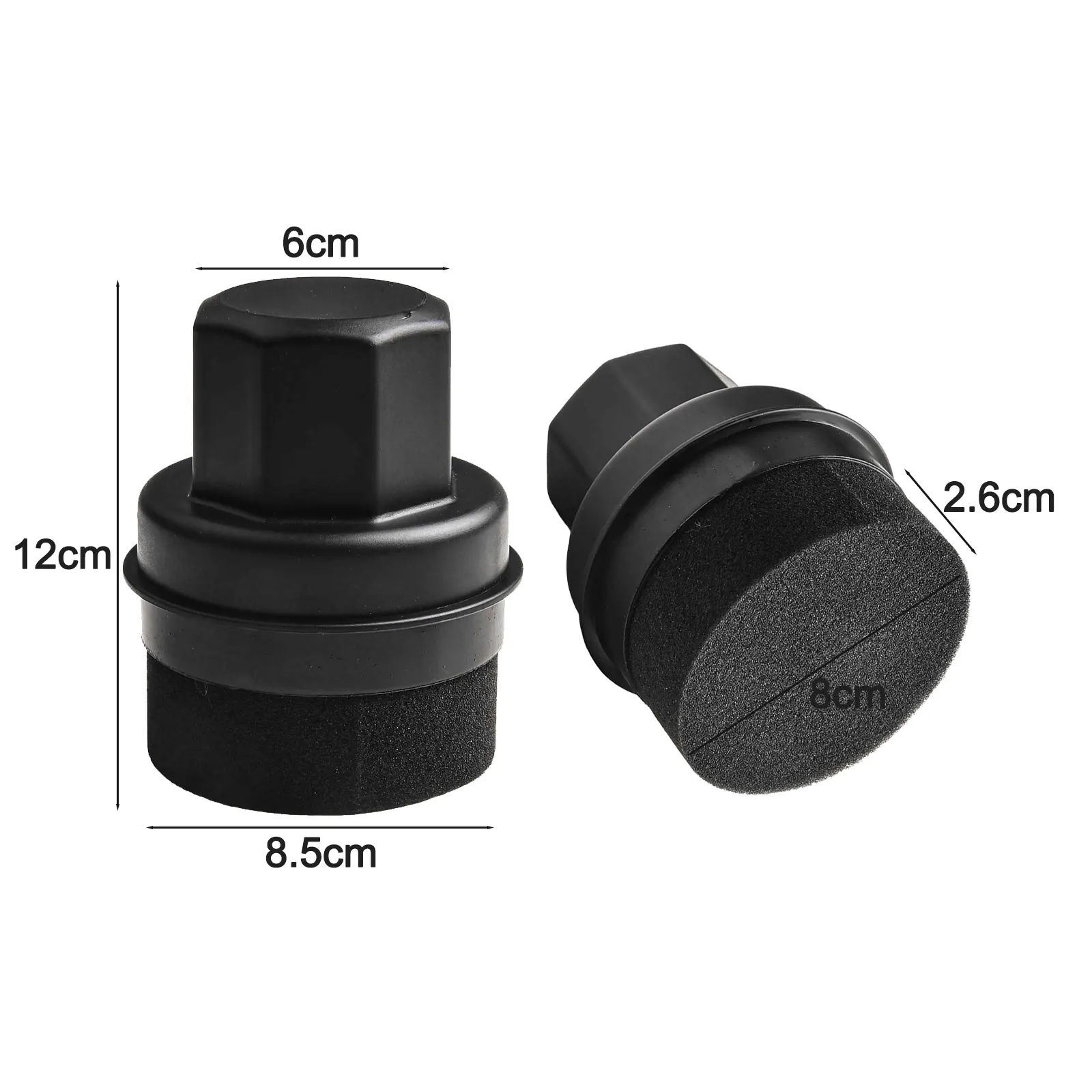 Curved Tire Brush Car Tire Sponge Brush Tire Maintenance Soft Texture Design Wear-Resistant Sponge Comfortable Grip