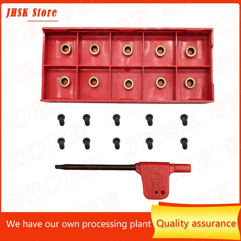 

21pcs Round Carbide Inserts RCMT0602MO Turning inserts Milling inserts Mutilayer Coated Lathe Replacement Inserts