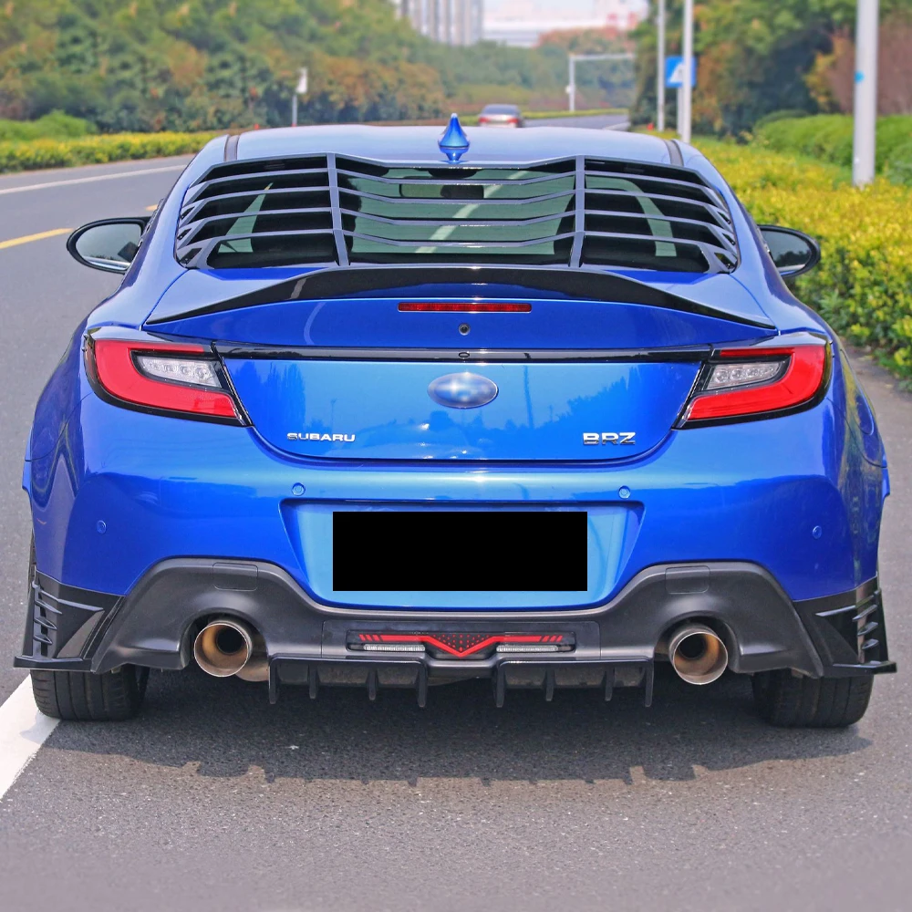 For Toyota Subaru BRZ GR86 2022 2023 2024 Rear Bumper Running Dynamic Signal Reflector Pilot Fog Brake Light Tuning Accessories