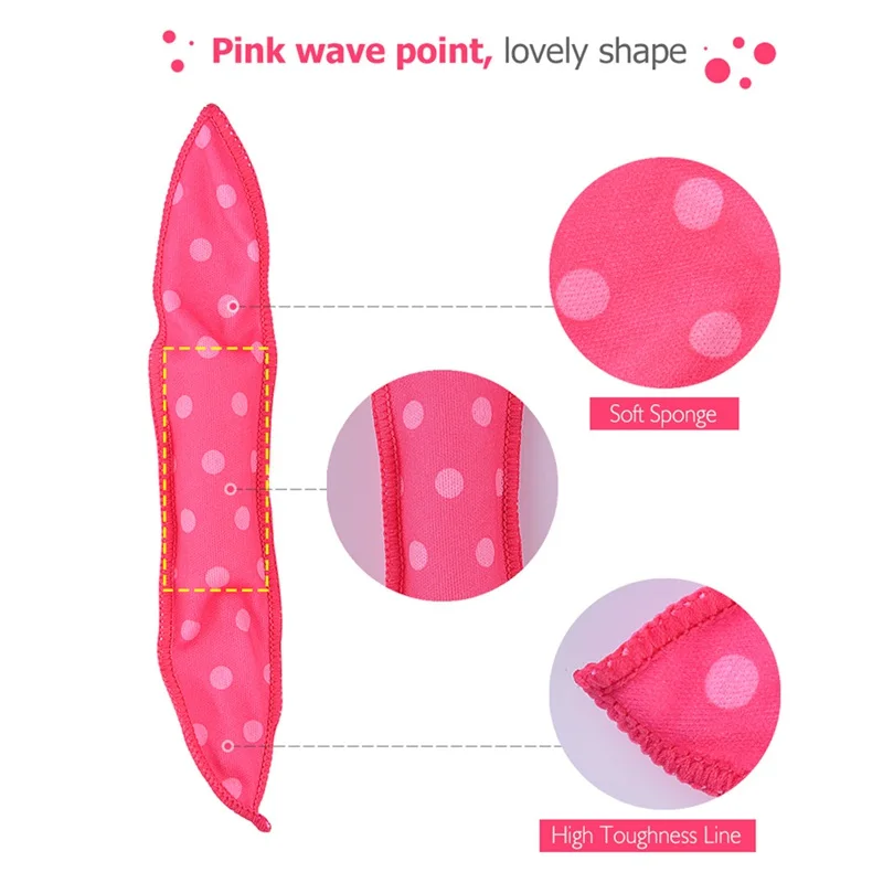 10PCS Magic Curler Hair Rollers Night Sleep Wave Point Foam Hair Curler Rollers Flexible Soft Pillow Hair Rollers DIY Sponge Hai