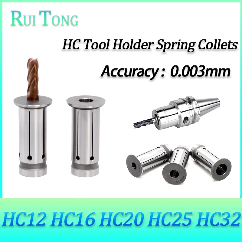 

HC10 HC12 HC16 HC20 HC25 HC32 Гидравлический цанговый патрон для PHC BT30 BT40 HSK63 HSK40 HSK50 Держатель инструмента шпинделя Пружинные цанги