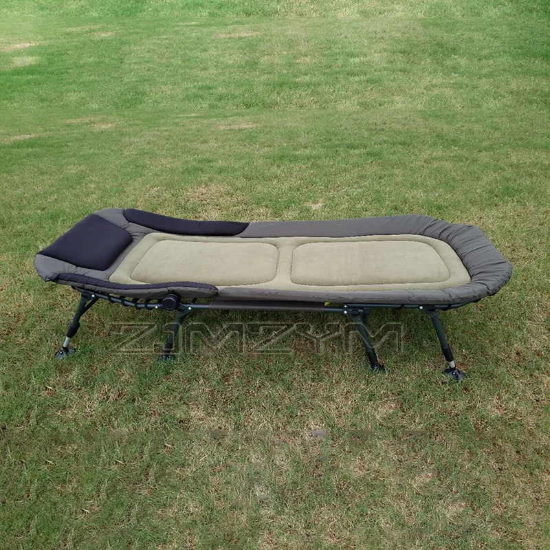 سرير قابل للطي كرسي مكتب واحد منزلي للتخييم سرير قيلولة محمول تصميم بسيط لفراوح الغداء، كرسي صالة #4