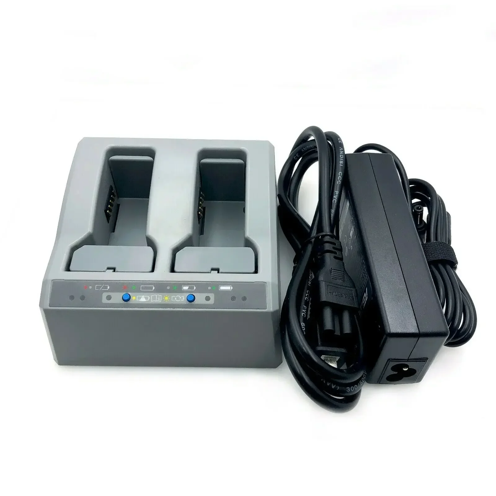 High Quality Trimble Dual Charger ,Trimble 2 Slot Battery Charger 53018010 for Trimble GPS, R10,R12,79400 Battery