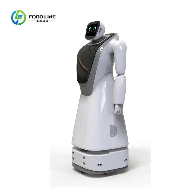 스마트 인공지능 배송 휴머노이드 상업용 로봇 환영 인사 접대 서비스 안내 전시 로봇