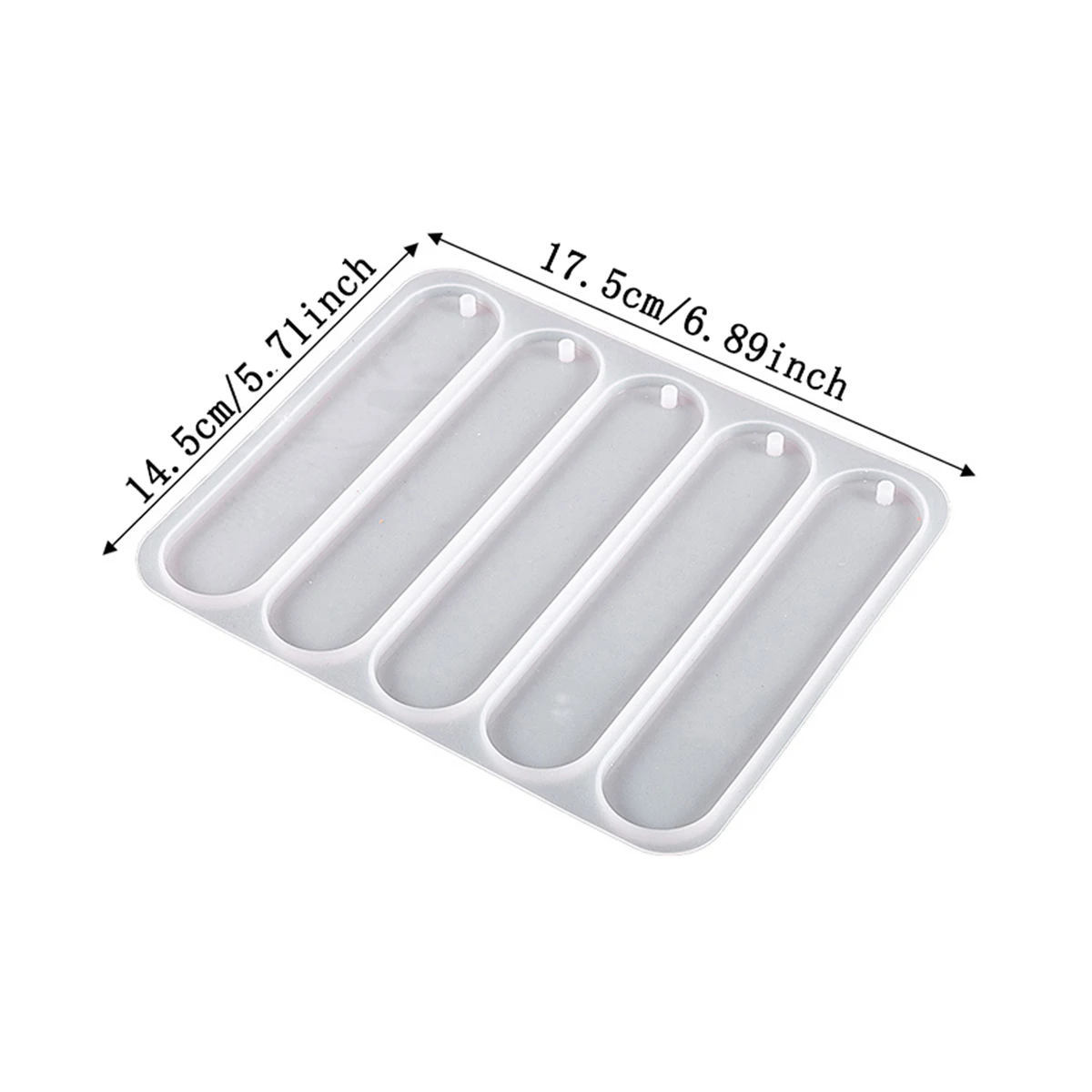 A5 A6 A7 Notebook Cover Transparent Pen Bookmark Resin Silicone Molds Kit