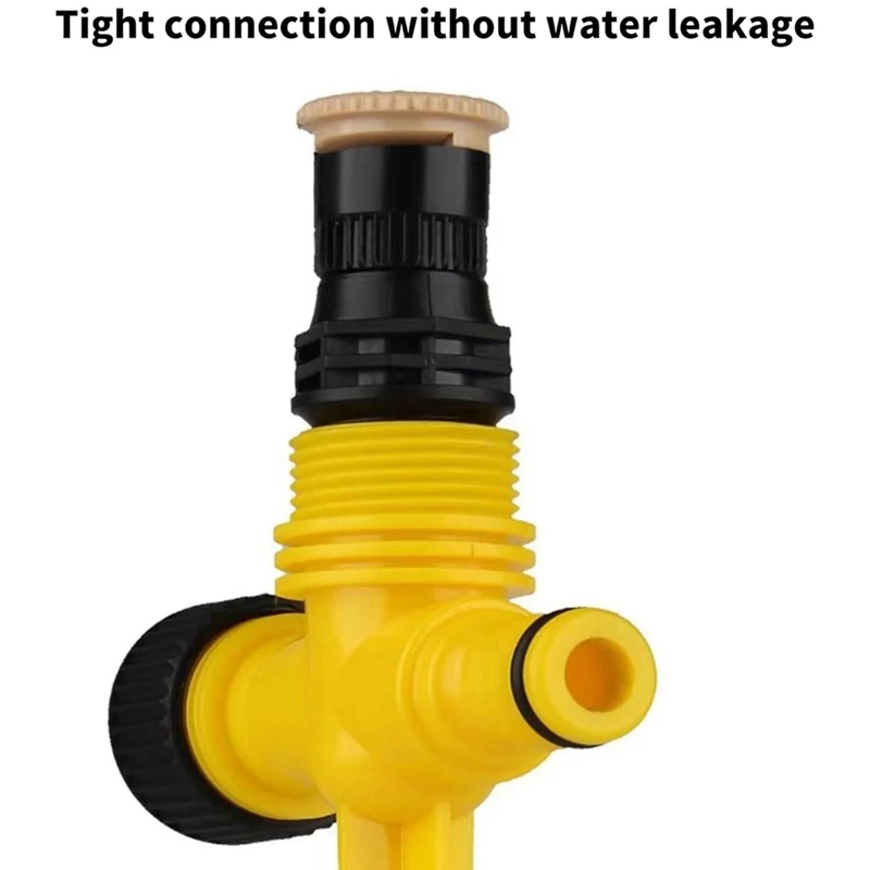 家庭用庭灌漑スプリンクラー簡単な芝生ケア自動 360 度回転散水装置 10 個