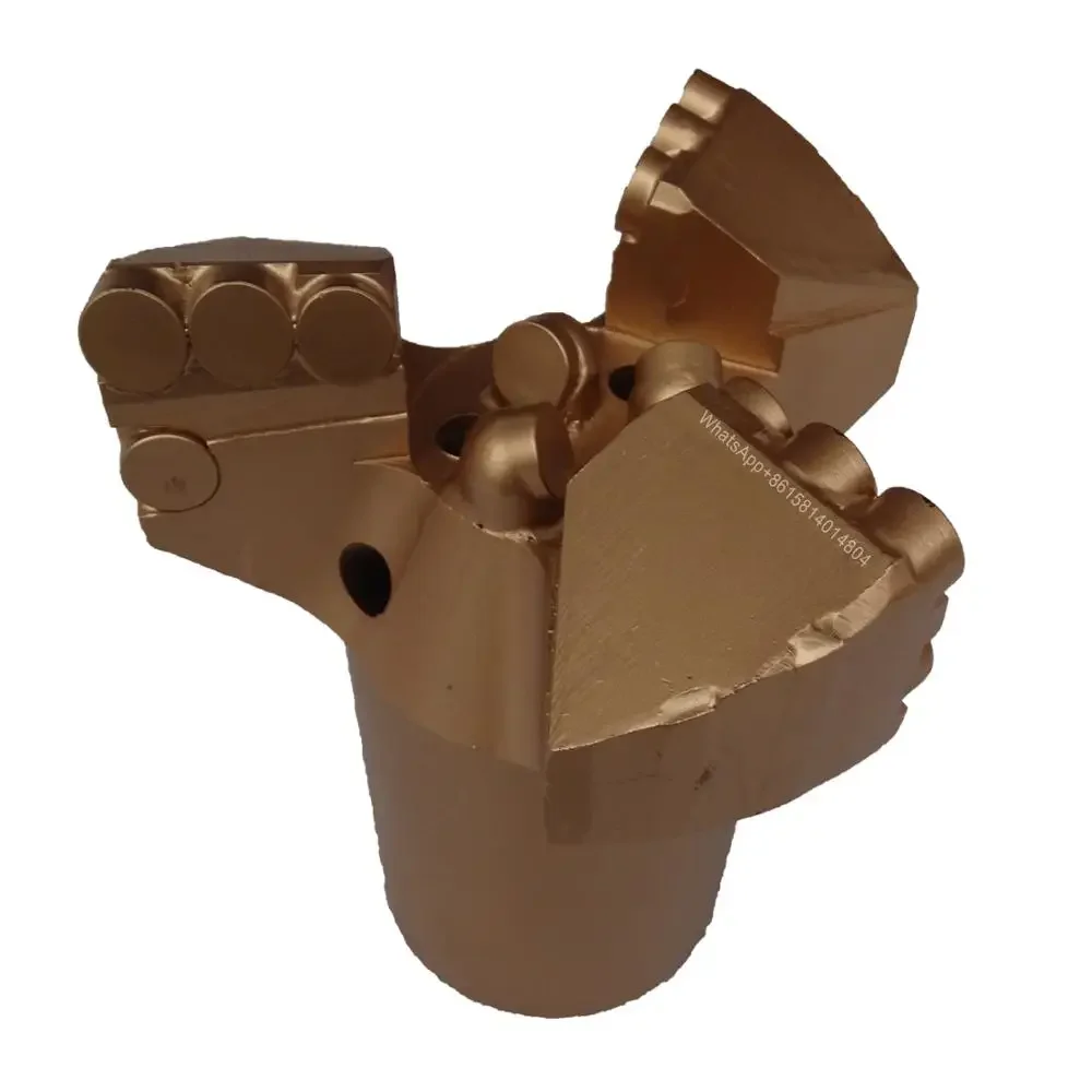 133mm Well drilling,Diamond 3-wing drill bit,diamond PDC drill bit,mining diamond drill bit