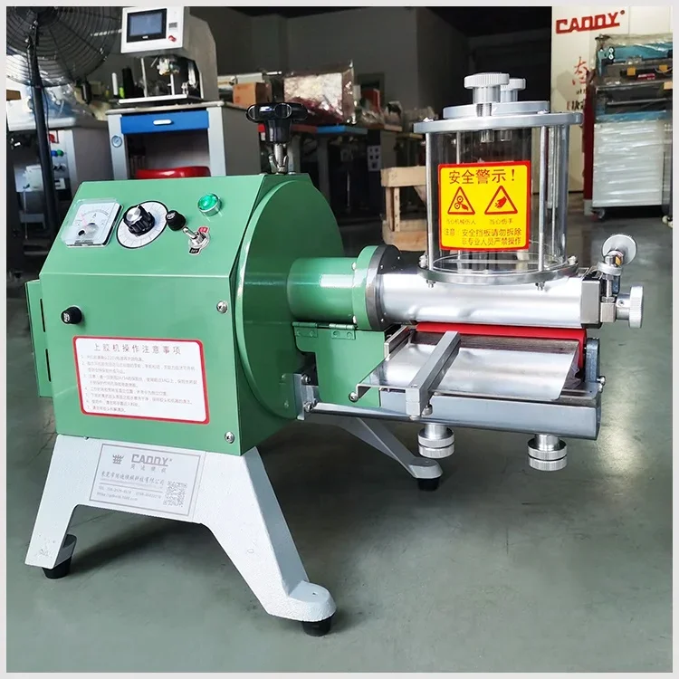 Speed Regulation Gluing Machine Of Glass Bottle  Gluing Machines