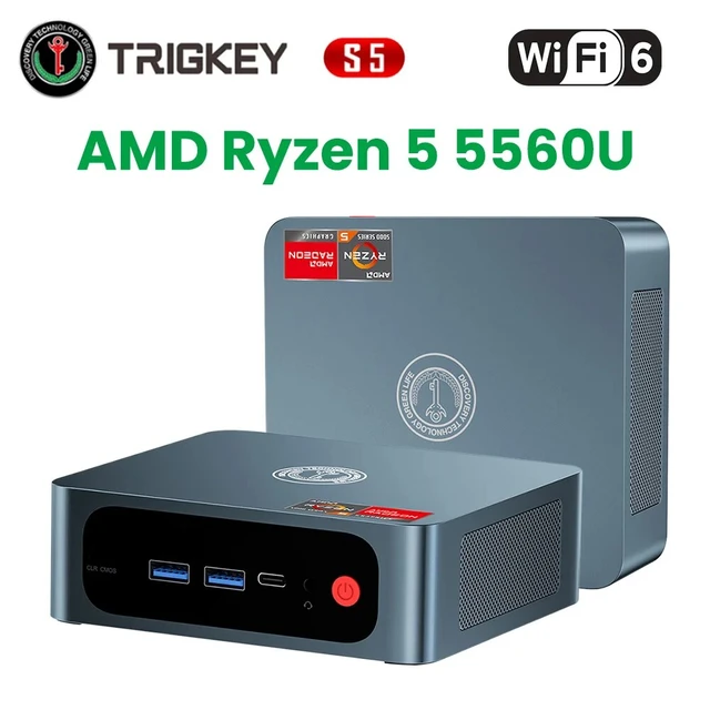 ミニPC trigkey Speed S5 Pro Ryzen 5 5500U