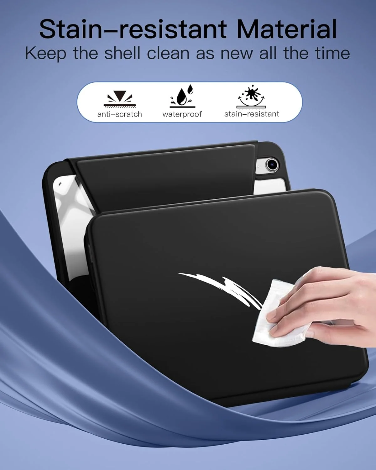 360 Rotate Case Keyboard with Mouse Pencil for  2025 11th Generation 11-inch A16 A3354 A3355 for iPad 2022 10th Gen 10.9 Cover