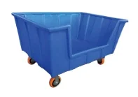 عربة غسيل من البولي ايثيلين ذات سعة كبيرة لفرز أوراق الفرز يغطي أجزاء معدات الكي والغسيل مريحة للاستخدام #2