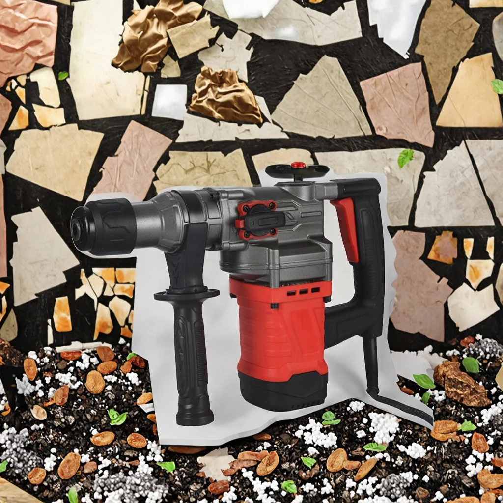 Professional Electric Tool High Quality Durable Power Rotary Hammers Powerful Brushless Motor Drilling DIY Use Model DC003