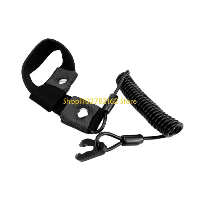 حبل مفتاح إيقاف الأمان 547B مناسب للمحرك الخارجي البحري مفتاح حبل حبل الربط للقوارب الخارجية سهل التركيب