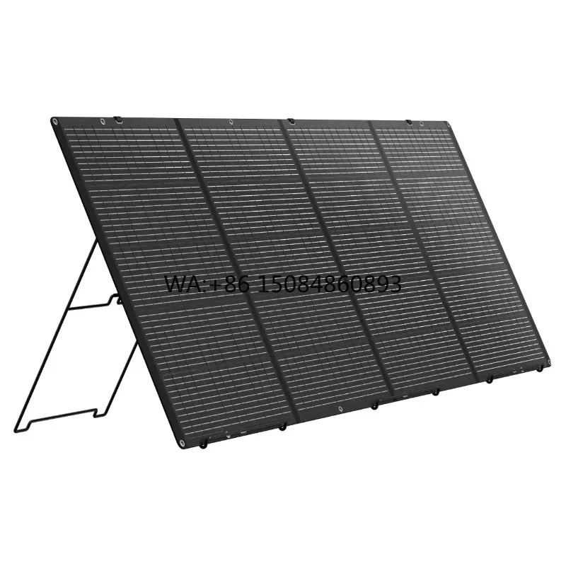 200W-500W High Efficiency Foldable Solar Panel Outdoor RV Camping Off Grid Portable Battery Charging