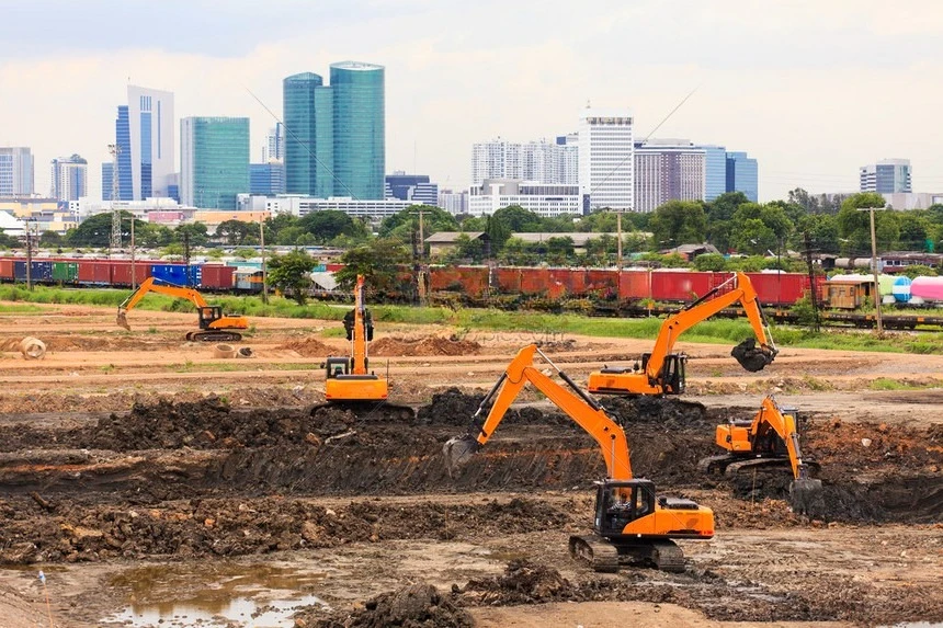 CE/EPA/EU 4.0 Ton Mini Excavator With AC And Steel Track Mini Excavator
