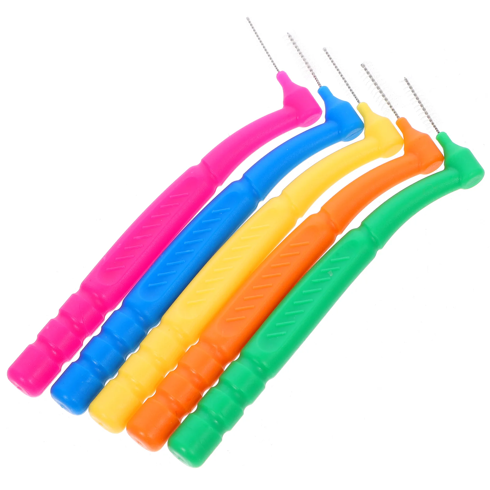 50 Pcs Interdental Brush Floss Head Flosser Teeth Gum between Cleaning Tooth Toothbrushes