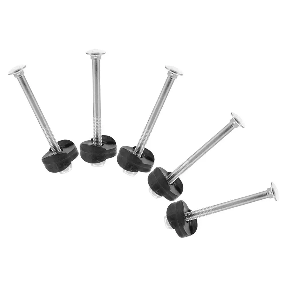 

5pcs Trampoline Screws Galvanized Steel Long Fitness Practical Repair Replacement Parts Stable Jumping Experience