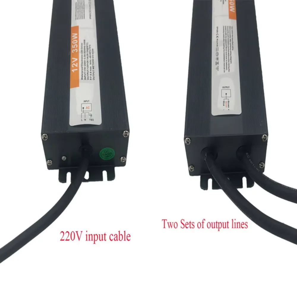 DC 12V 24V 50W Power Supply AC 220V IP67 Waterproof Transformers LED Driver 1A 3A 5A 10A 25A 12W 36W 50W 60W 100W 200W 300W 400W
