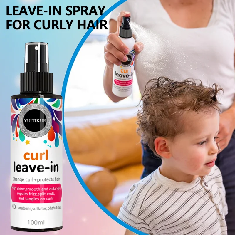 YUITIKUE Leave-In Curl Spray E - Hair Care Olive Oil 评论和价格
