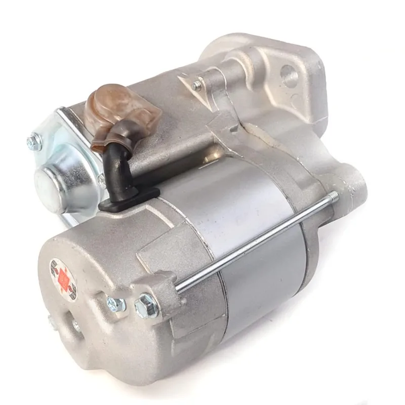 New 12V Starter Motor 228000-02500 228000-8691 Compatible with Kubota Engine V2607 KX165-5 KX163-5 Excavator