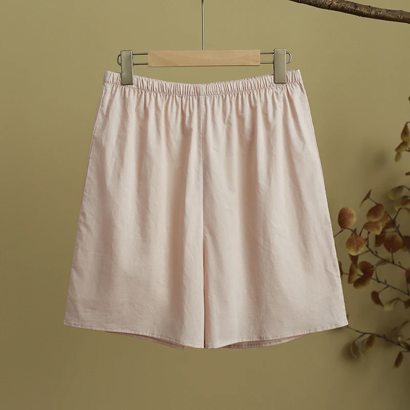 

Summer Thin Cotton Se Pants Women's Loose Elastic Waist ort orts Underwear Four Parts Base Layer Thin Breathable