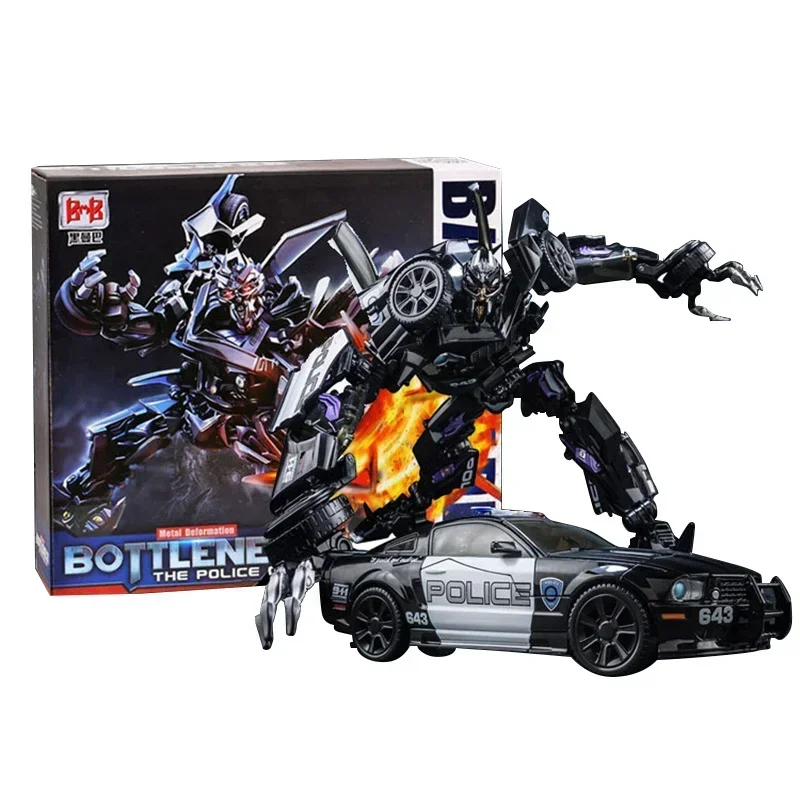 

In Stock BMB Barricade LS02 MPM Transformation Masterpiece Action Figure Toy Movie Model ABS KO MPM05 ABS 18CM Deformation Car