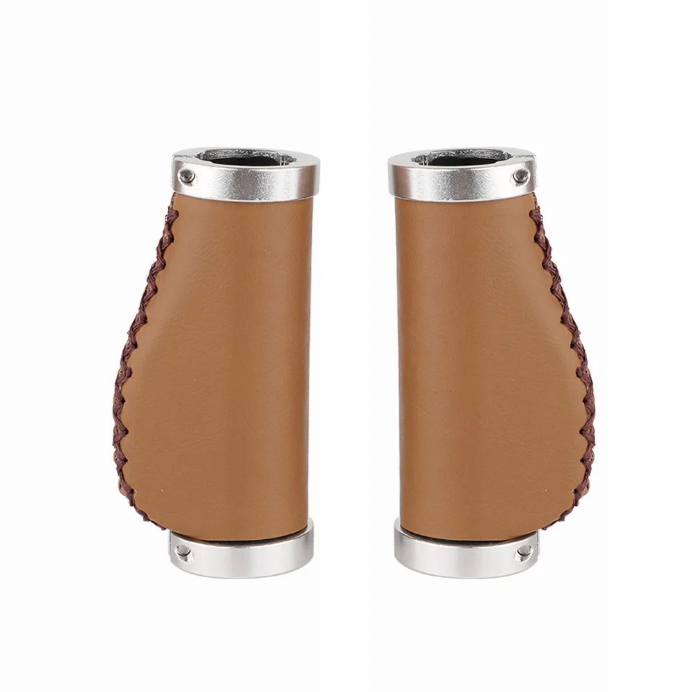 Mtb Grips PU Lederen Fietsstuur Mouw Accessoires Gemodificeerde Fietsstuur Mouw met Stuur Road Fiets Grip